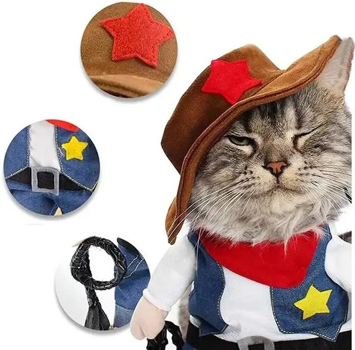 Costume d'halloween drôle pour chien et chat