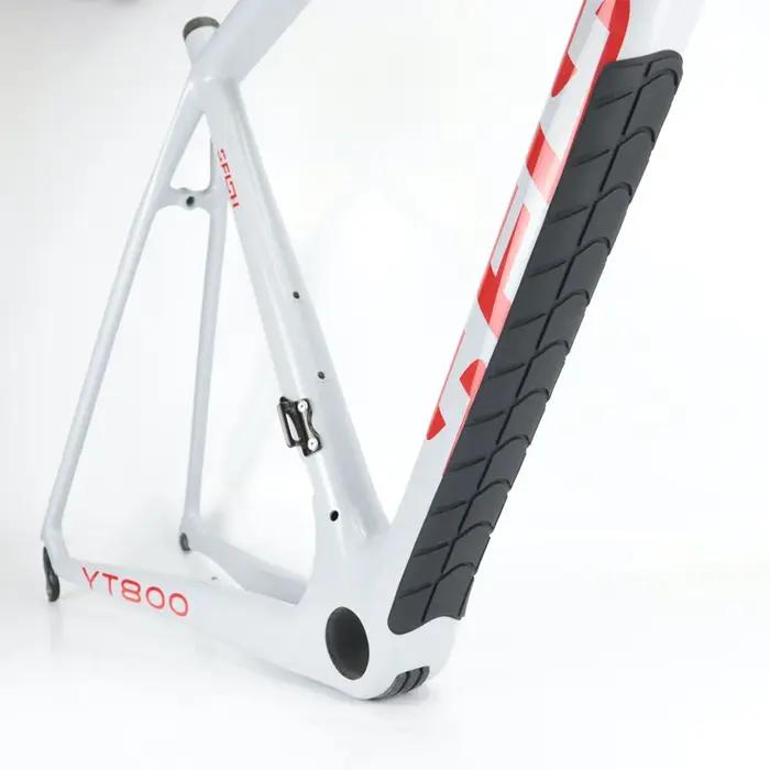 Protecteur de chaîne de vélo de route et vtt, protection de cadre de vélo en Silicone, couverture au