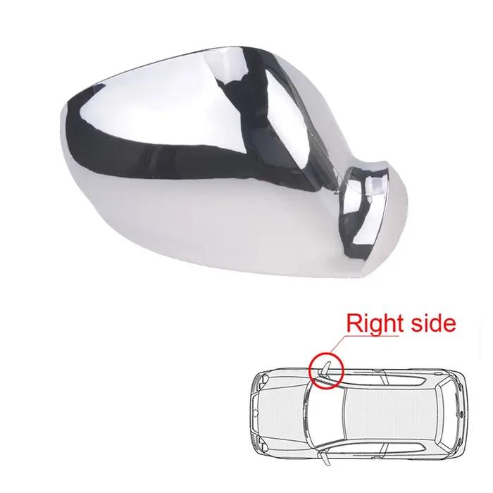Capuchon de rétroviseur chromé pour VW EOS 2007-2008, Golf GTI Rabbit 2006-2009, Jetta Variant 2008-2009, Passat 2003-2005 accessoires de voiture ABS résistant aux intempéries