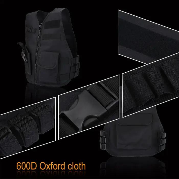 Gilet tactique réglable pour garçons