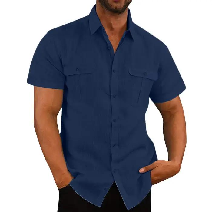 Chemises en lin pour hommes