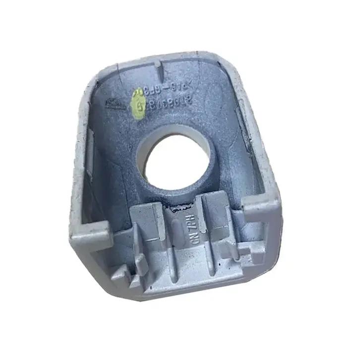 Nouveau capuchon de poignée de serrure de porte de conducteur de voiture avant gauche blanc noir arg