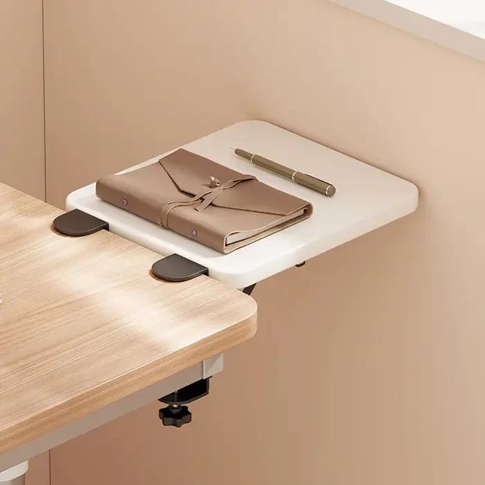 Table d'appoint d'extension de bureau pliable