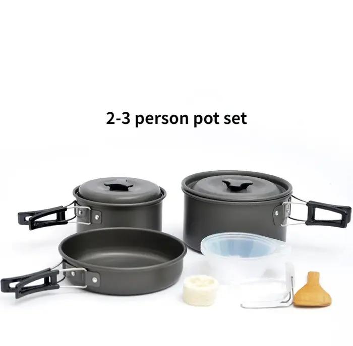 Batterie de cuisine de Camping pour 1 à 7 personnes