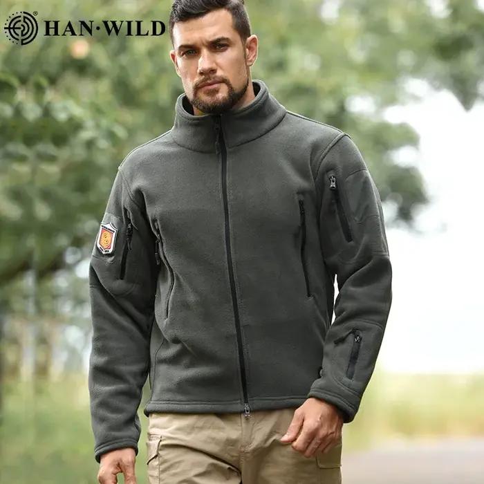 Manteau de travail chaud à fermeture éclair complète pour hommes, vestes Smile, veste douce, coupe-v