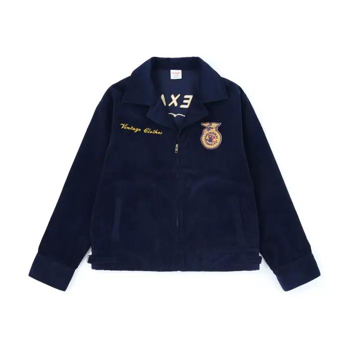 Veste Future Farmers of America années 1990 vintage militaire en velours côtelé pour hommes ocassions spéciales agriculture passion vintage