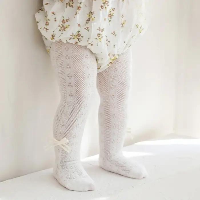 Collants d'été en maille fine pour bébés garçons et filles de 0 à 8 ans, collants en coton doux pour