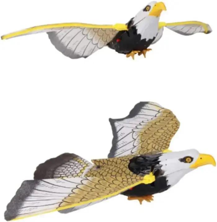 Répulsif Suspendu Aigle Faucon Anti-Oiseaux, Dissuasif, Décoy de Chasse, Protection Contre les Nuisibles, Décoration de Jardin