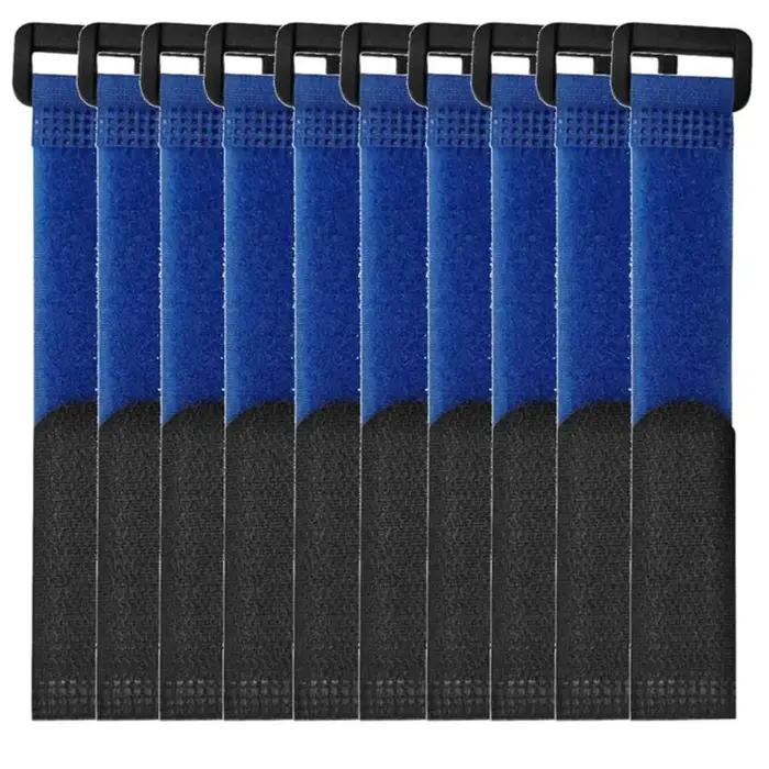 5/10/20 pièces canne à pêche porte-cravates sangles ceintures bretelles attache crochet boucle câble