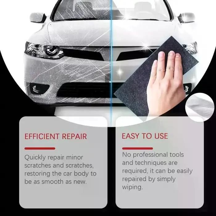 Chiffon de nettoyage pour voiture pour une restauration rapide et facile de la peinture