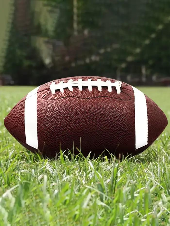 Ballon de football américain et de rugby pour homme, femme et enfant, taille standard 8.5 pouces