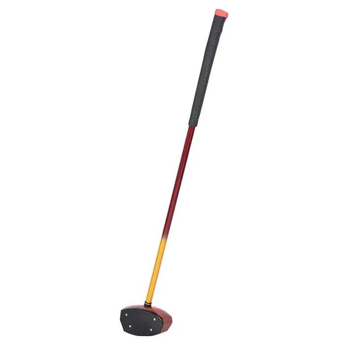 Ensemble de clubs de golf pour hommes et femmes droitiers avec fer plat en érable et têtes de putter en acier