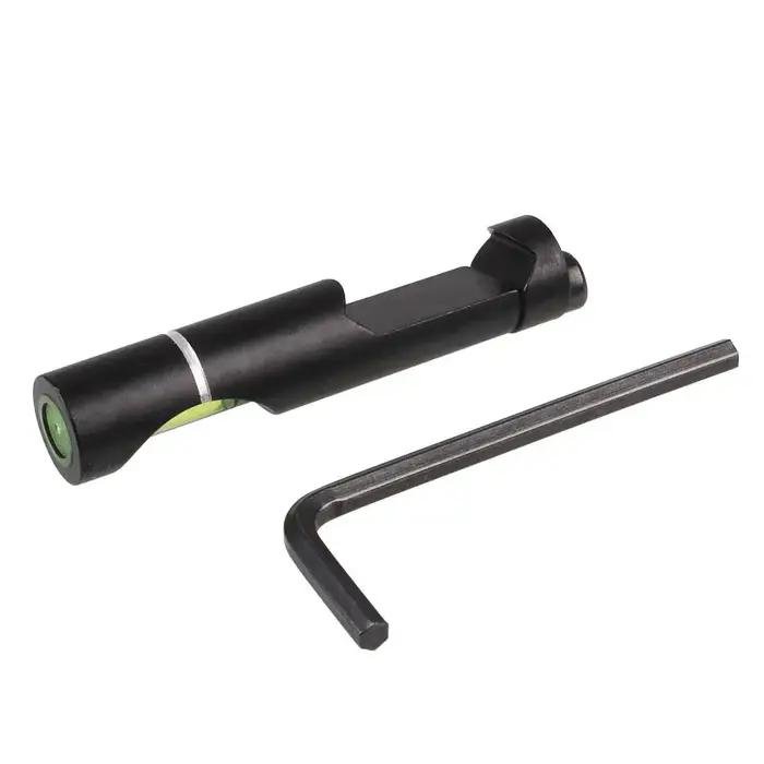 Niveau à bulle pour viseur de fusil Picatinny - Outil de précision pour alignement de scope de chasse