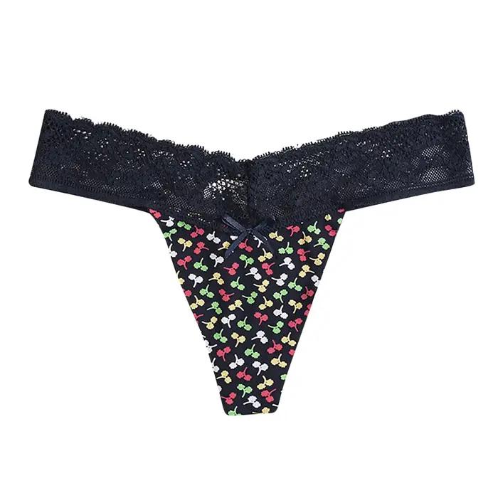 Sous-vêtements transparents taille basse pour femmes