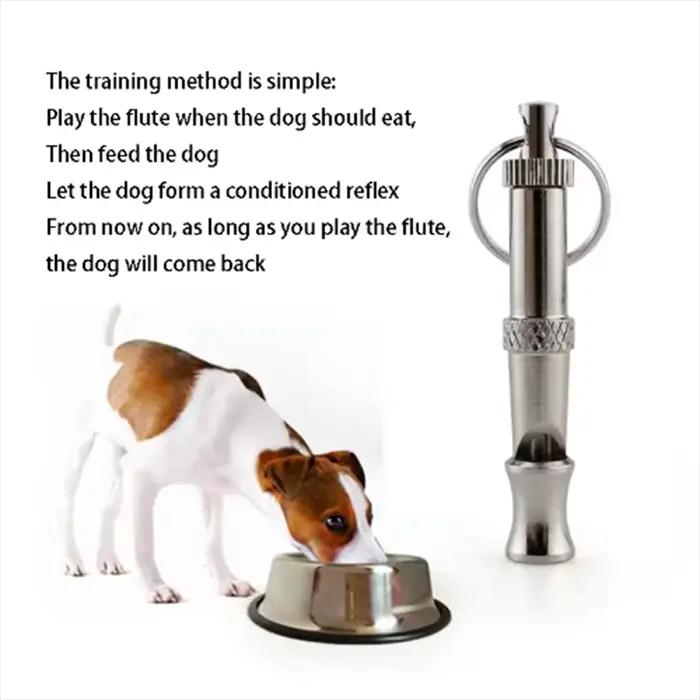 Sifflet d'entraînement ultrasonique pour flûte de chien