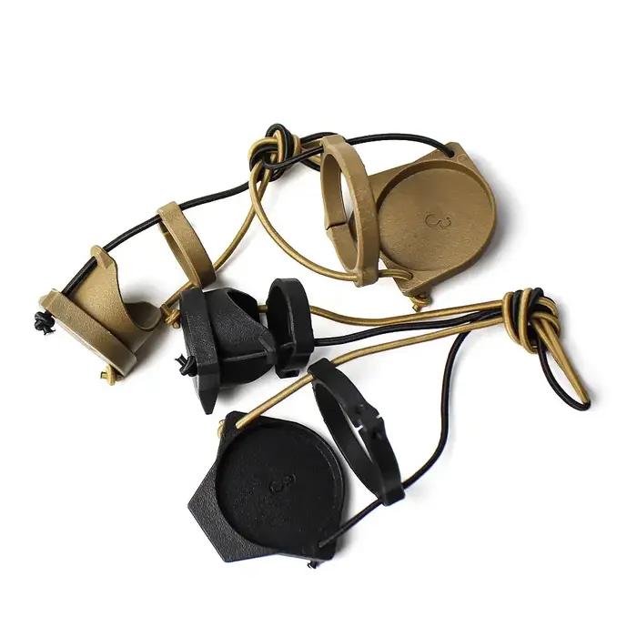 Cache-objectif de protection rabattable pour lunette de visée de chasse Vorte Scope