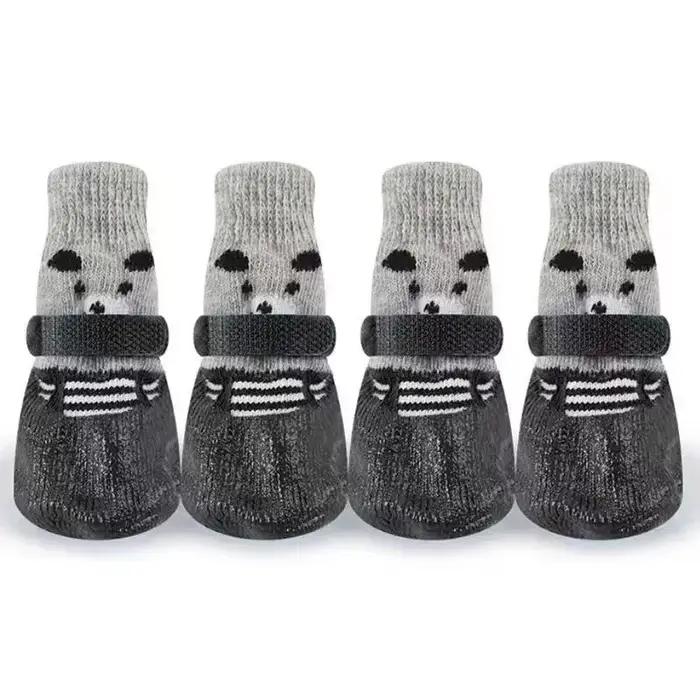 Chien chat bottes chaussures chaussettes imperméable