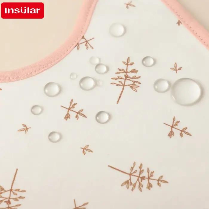Serviette de salive pour bébé, 5 pièces/ensemble, bavoirs 100% coton, doux pour la peau, facile à es