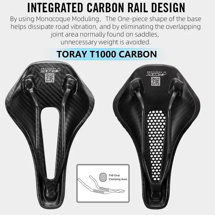 2024 RYET 3D imprimé selle ultraléger creux confortable plein carbone vtt vélo de course sur route s