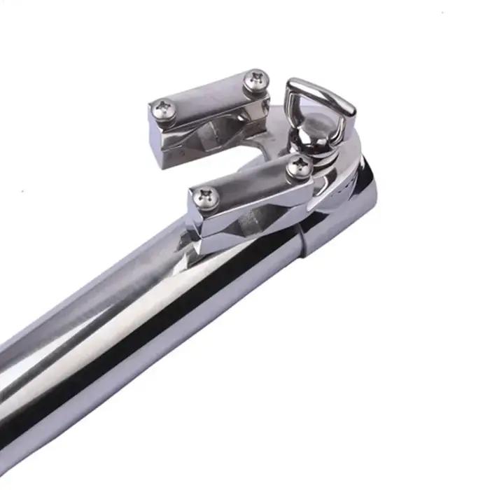 Support de canne à pêche pour bateau, acier inoxydable 316, à pince, dosette de canne à pêche pour y