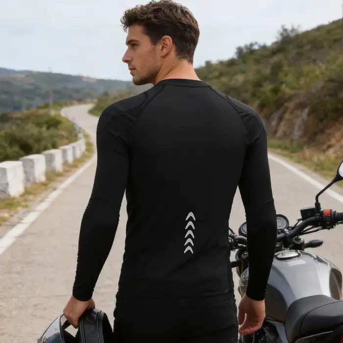 WOSAWE Veste de moto d'été respirante en maille