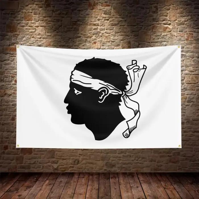 Drapeau de la Corse, drapeau de la région française pour la décoration