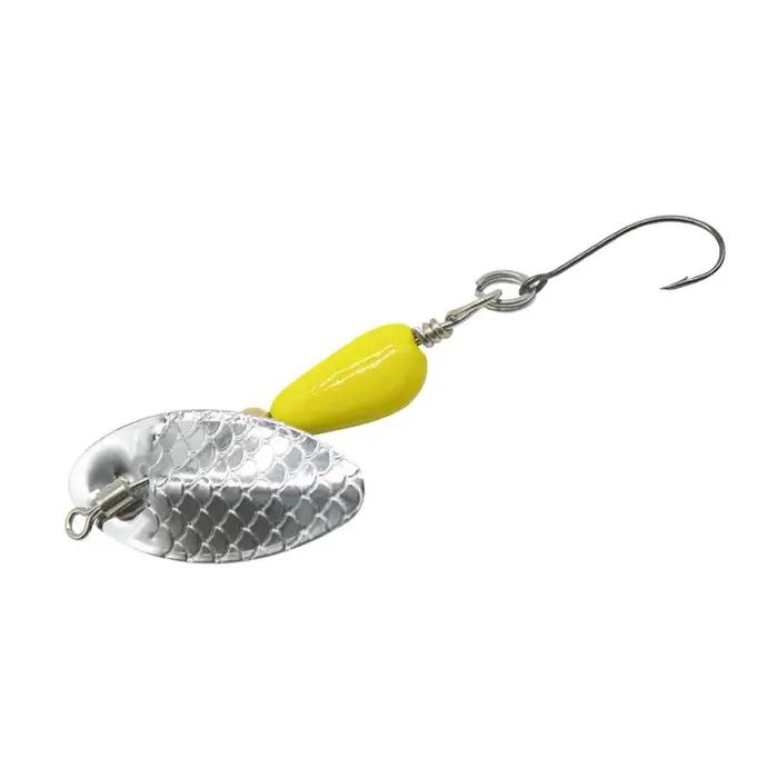 Appât Élen métal avec cuillère spinner, matériel de pêche, 1 pièce, 3/4g