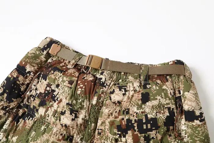 Pantalon camouflage chasse hiver homme Ainfad léger isolant longue doublure duvet pour froid intense