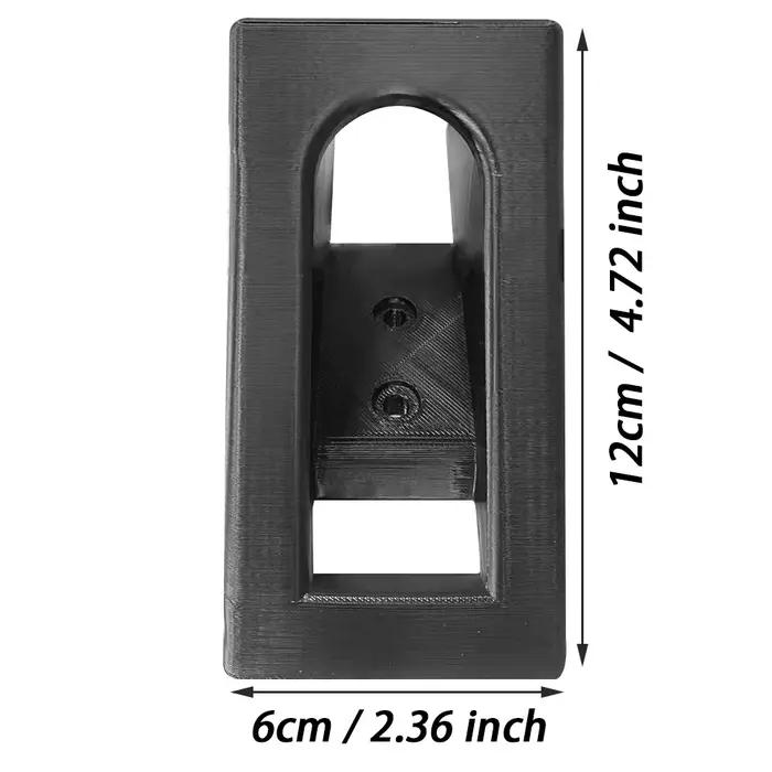 Support mural universel pour pistolet tactique, présentoir pour armes de poing, pour un rangement sé