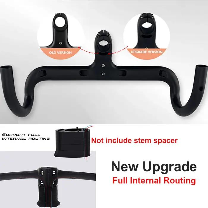 Nouveauté RXL SL guidon de route en carbone intégré OD2 1-1/4 "~ 1-1/8" vélo de course poignée