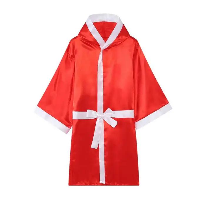 Robes de boxe MMA avec capuche pour hommes et femmes