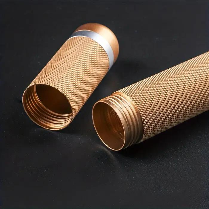 Humidor en aluminium de grande taille, Tube de cigares, étui résistant à l'humidité, accessoires pou