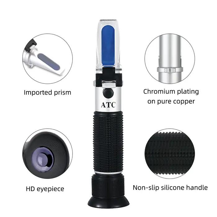 Refractomètre antigel 4 en 1 pour voiture et automobile, liquide de refroidissement de batterie, tes