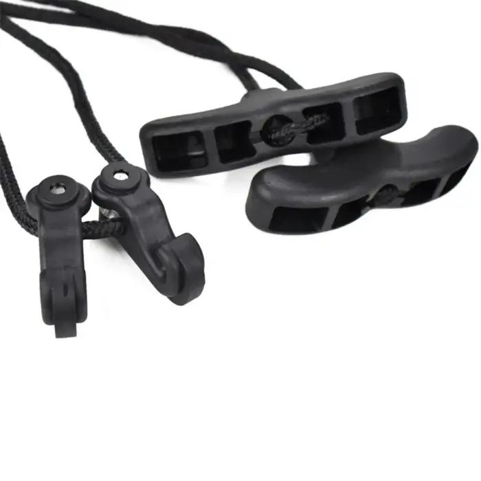 1 pièce Cordon de tirage noir pour arbalète 65 pouces