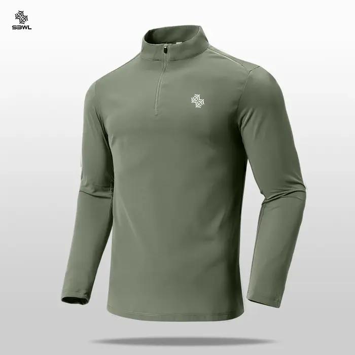 SBWL 2024 nouveau automne/hiver hommes sports de plein air course alpinisme cyclisme fitness à manches longues respirant