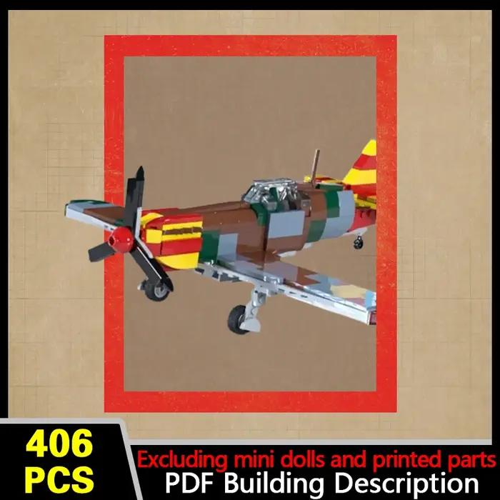 Modèle d'avion de chasse français D.520
