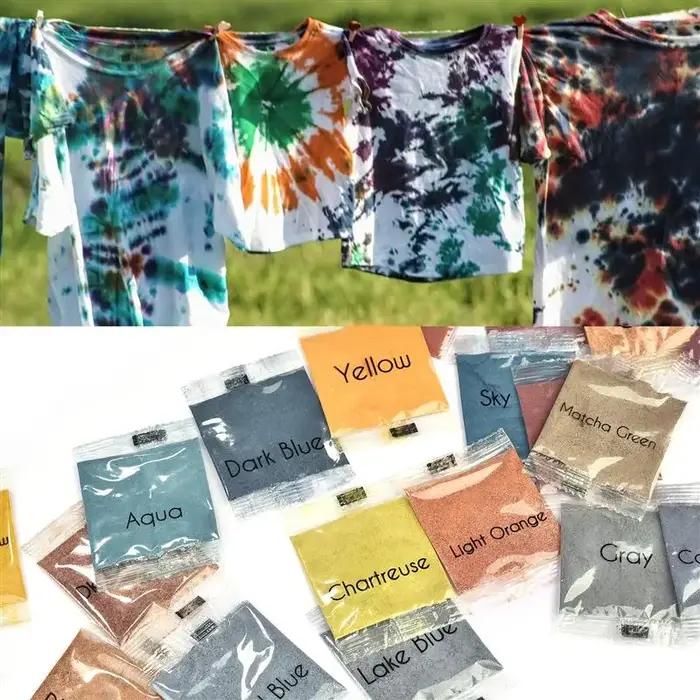 Agent de coloration pour vêtements remis à neuf
