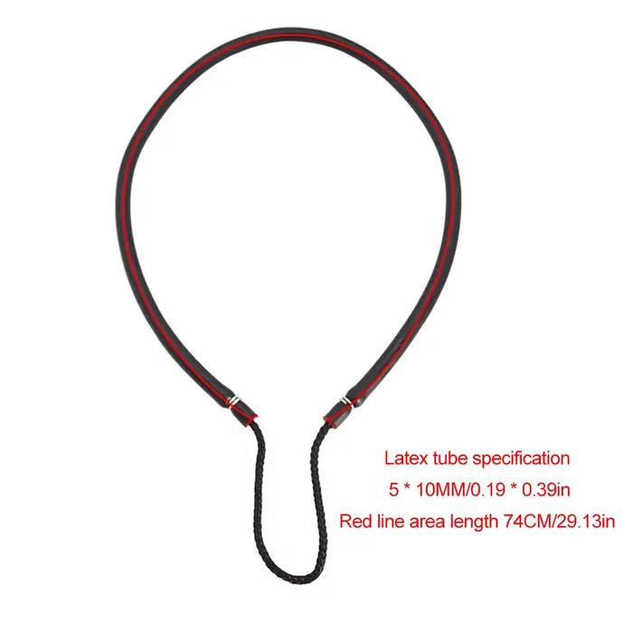 Poteau de fusil de chasse en caoutchouc naturel connecteur pour pêche sous-marine plongée et harponnage durable et précis