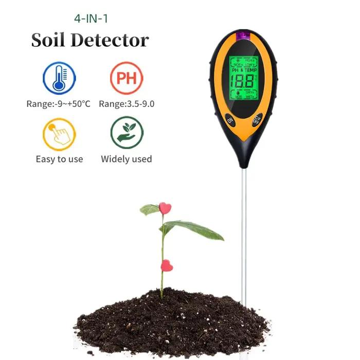 Testeur d'humidité et acidité du sol 2 en 1 pour jardiniers, hygromètre et sonde métallique analogique à offrir pour occasions spéciales