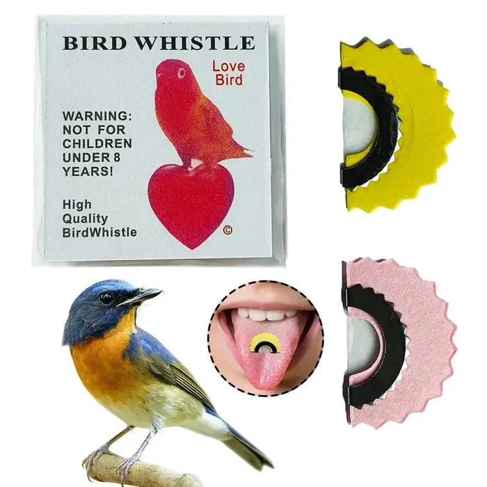 Oiseau farfelu sifflet magique amusant oiseau appelant langue motard Original magique tweeting bruit