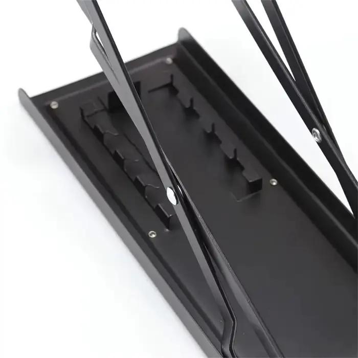 Repose-pieds pliable réglable à 4 niveaux de hauteur, plateforme antidérapante pour pédicure, suppor