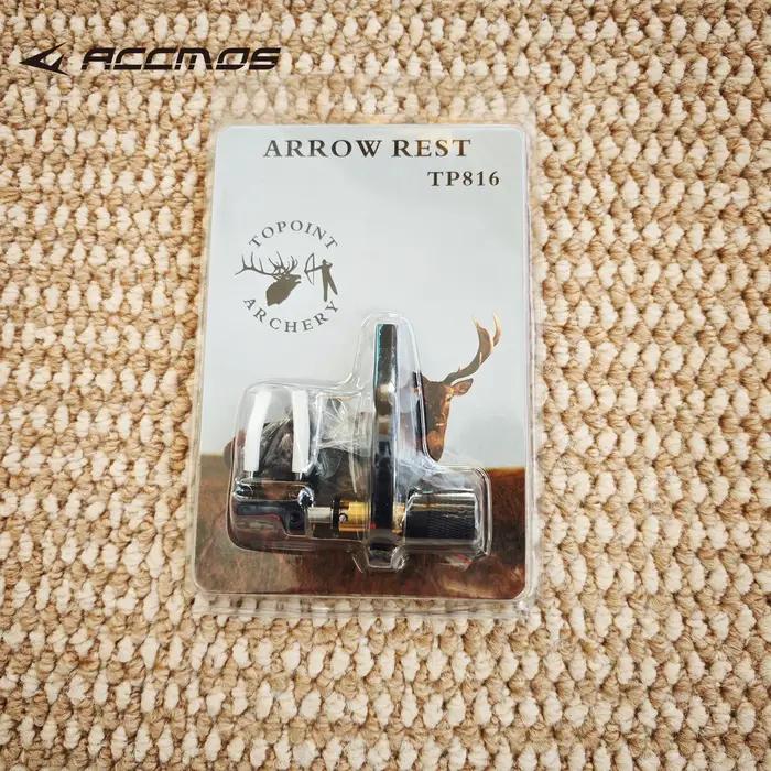 Repose-flèche de tir à l'arc TOPOINT TP816 pour arc classique et à poulies, réglable, droitier et gaucher, pour chasse et loisirs