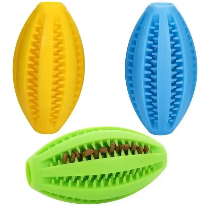 Jouets à mâcher en caoutchouc naturel pour chiens de différentes tailles et couleurs pour la santé bucco-dentaire et le plaisir de jouer