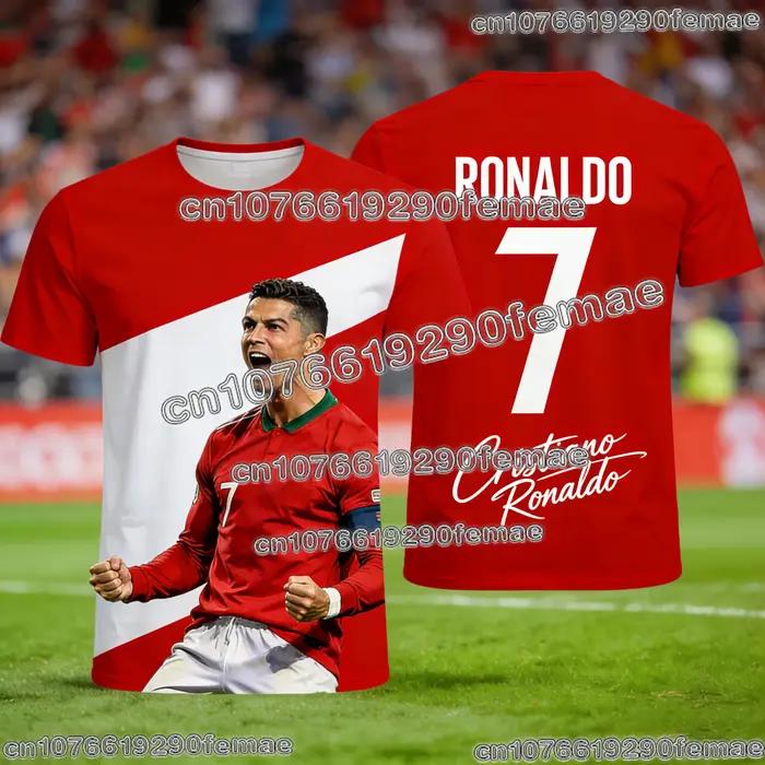 2026 Ronaldo # Maillot de football 7 Fan Edition pour adultes et enfants, chemise d'entraînement de
