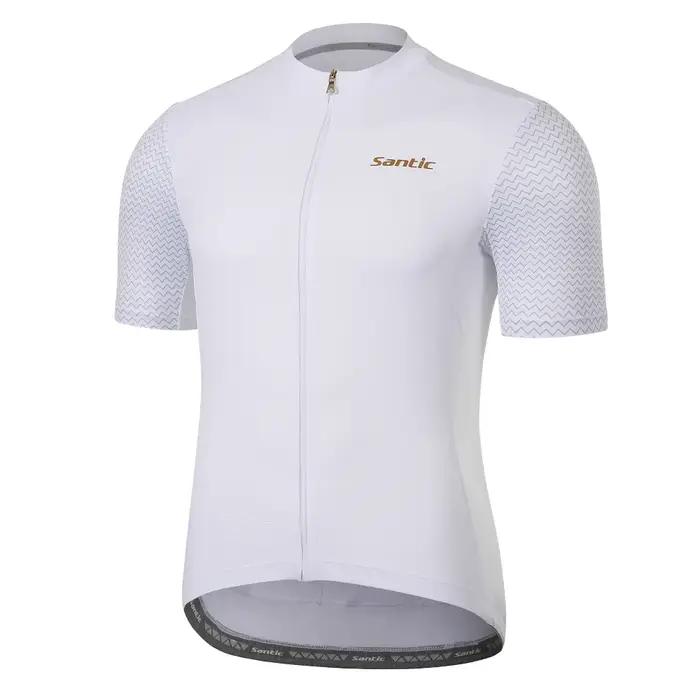 Santic-Maillot de Cyclisme à Manches Courtes pour Homme