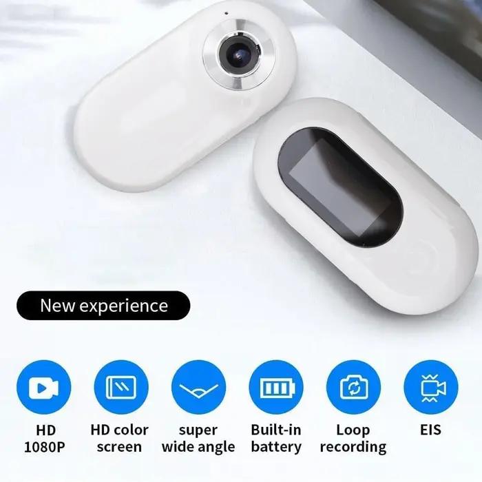 Caméra de collier d'action pour animaux de compagnie 170° avec support de carte mémoire rechargeable par USB pour chiens et chats occasions spéciales