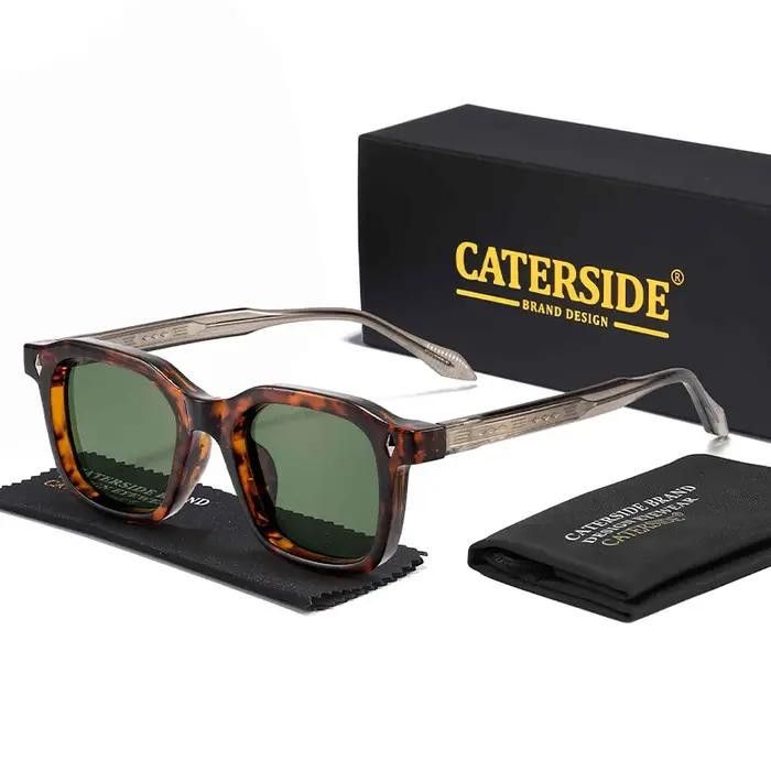 CATERSIDE mode Simple hommes lunettes de soleil de haute qualité marque Design