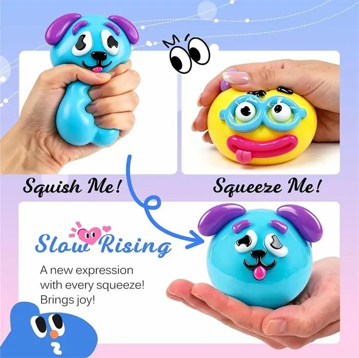 Jouet sensoriel anti-stress Kawaii DIY pour chien amusant