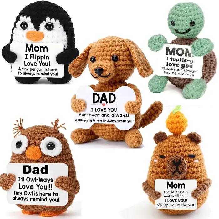 Poupée au crochet faite à la main pour cadeau personnalisé de collection occassions spéciales fête des mères fête des pères anniversaire