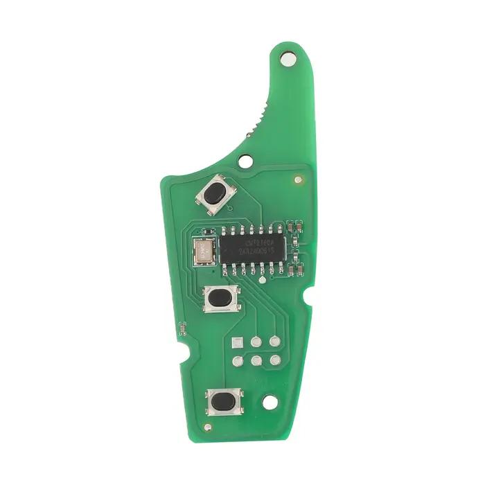 Jingyuqin-Clé à distance de voiture, 4D63 FSK 433Mhz, pour Ford C-Max Focus Galaxy Ranger Mondeo s-m
